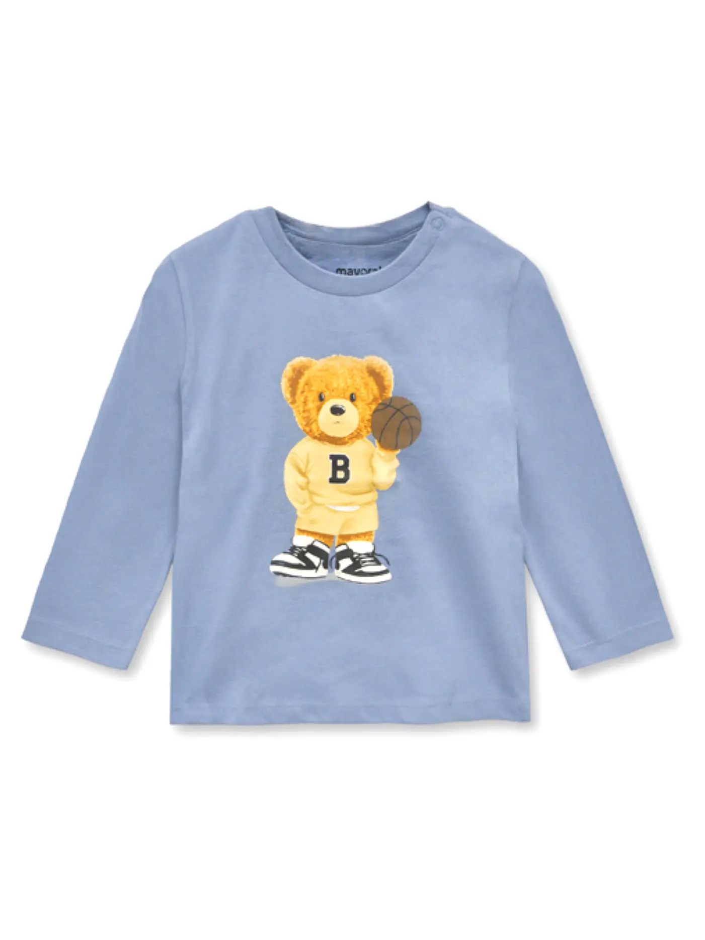 MAYORAL | Baby Langarmshirt | hellblau